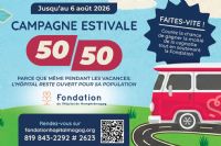 Dernier droit pour la campagne estivale 50/50 de la Fondation de l'Hôpital de Memphrémagog